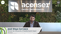 José Moya Carrasco (Aconser): “Después de 6 años podemos decir que la satisfacción con acens es total”